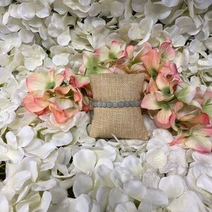 Aquamarine Crystal Bracelet #621